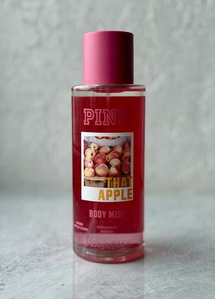Парфумований спрей / міст для тіла victoria's secret pink that apple