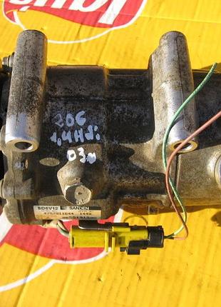 Компресор кондиціонера peugeot 206 207 1.4 hdi