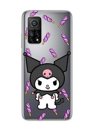 Прозрачный чехол на xiaomi mi 10t/mi 10t pro куроми (принт 390)