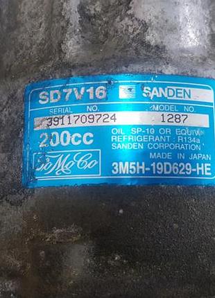 Компресор кондиціонера sanden 3m5h-19d629-he 8