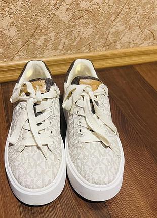 Оригінальні кросівки кеди michael kors romey platform sneaker