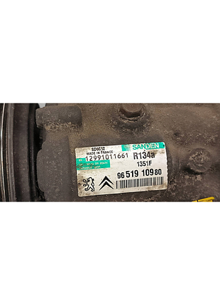 Компресор кондиціонера 9651910980 citroen c4 4