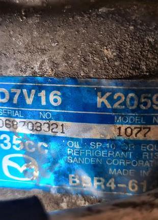 Компресор кондиціонера mazda 3 bl citd 2