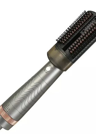 Расческа-фен hair steam brush infrared+spray hotaircomb 3в1 ∙ випрямляч і фен hair steam brush для волосся