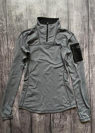 Жіночий лонгслів реглан термо кофта arc'teryx