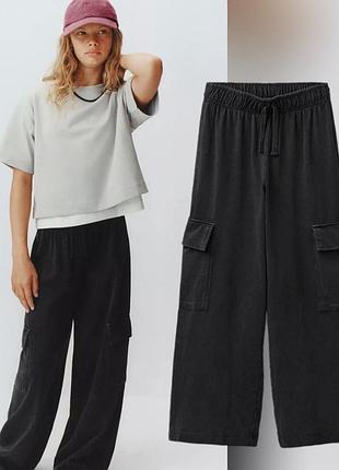 Штани спортивні карго zara 164.см