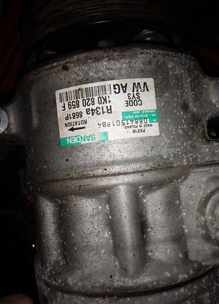 Компресор кондиціонера volkswagen 1k0820859f passat b6