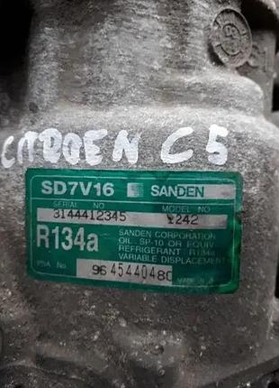 Компрессор кондиционера 96454404 citroen c5 sd7v16 2