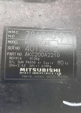 Компресор кондиціонера mitsubishi outlander 2007 и 6