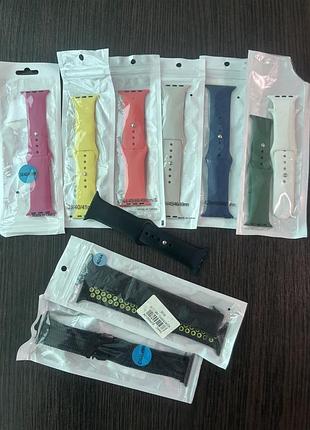 Браслети, ремінці для apple watch +захисна силіконова накладка