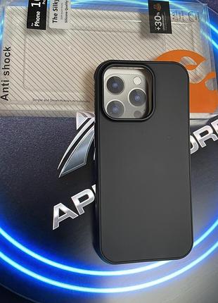 Протиударний чохол anti-shock silicone case для iphone 16 pro