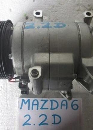 Компресор кондиціонера mazda 6 2.2d jubca-04