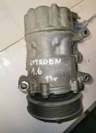 Компрессор кондиционера citroen ds 1.6 sd6c12 2