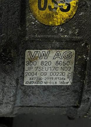 Компресор кондиціонера vw phaeton 3d0820805c 2