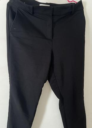 Штани h&m класичні прямі чорні