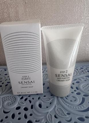 Крем- мило sensai gentle make-up creamy soap