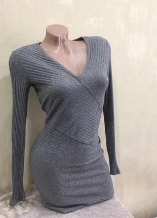 Платье в рубчик от bershka 7