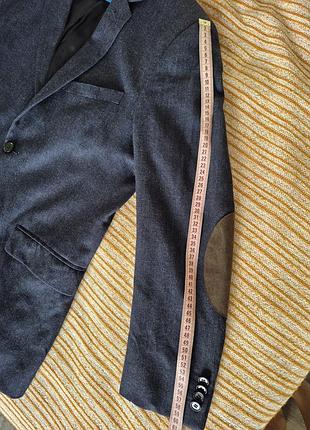 Стильный мужской пиджак h&amp;m 100 wool 8