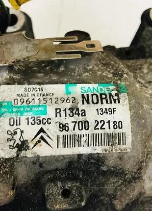 Компрессор кондиционера citroen c5 iii 9670022180 2