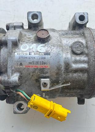 Компресор кондиціонера sanden peugeot citroen conditioning 9651911380
