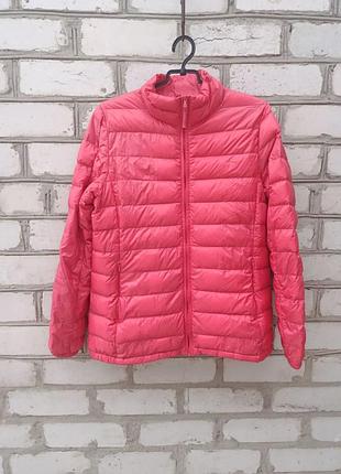 Женский ультралёгкий пуховик 100-граммовка ellen amber premium down jacket, размер l — состояние нового!