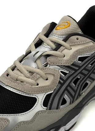 Asics gel-nyc gtx beige black metallic
