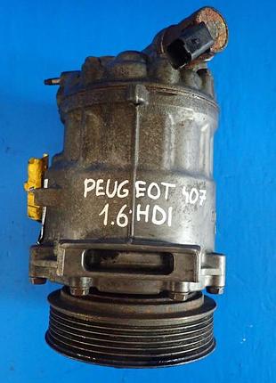Компресор кондиціонера peugeot peuegot 407 1.6 hdi