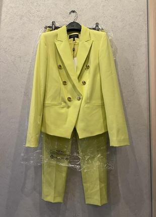 Karen millen костюм пиджак брюки 2021 стильный премиум бренд новый5 фото
