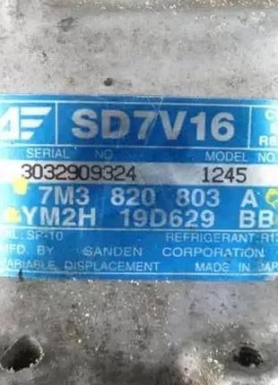 Компрессор кондиционера alhambra 1.9 tdi 7m3820803a 3