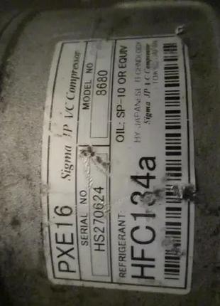 Компрессор кондиционера pxe16 sigma hs270624 2