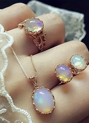 Shinesy комплект украшений геометрия