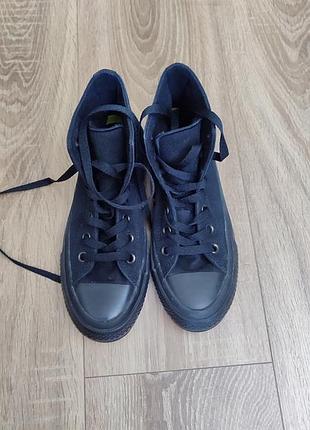 Кеди converse chuck taylor all star ii high black 2