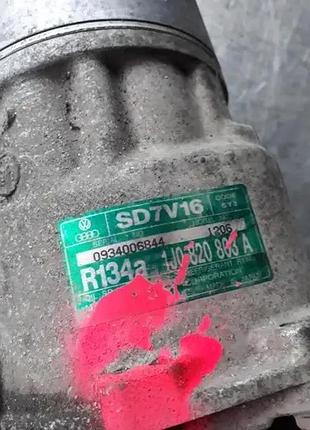 Компрессор кондиционера audi a3 1j0820803a 2