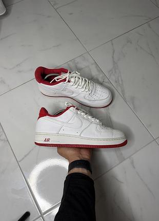 Кросівки nike air force 1 '07 white/gym red оригінал 42 розмір (26.5 см)