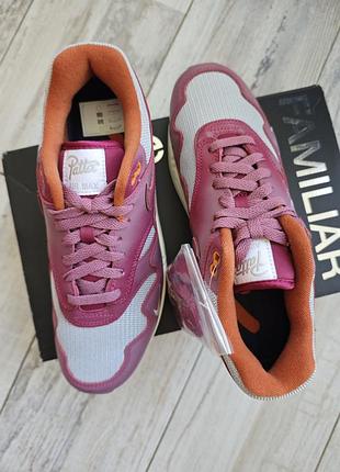 Nike air max 1 patta waves rush maroon розмір 41