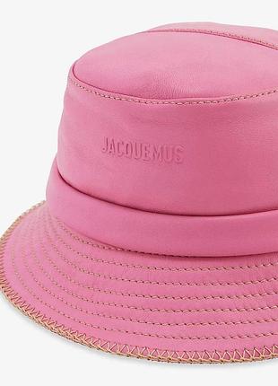 Шкіряна панама капелюх jacquemus нова оригінал