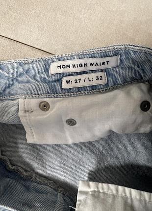 Джинси mom high waist 3