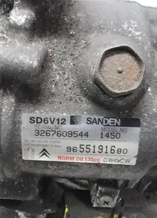Компрессор кондиционера peugeot 1007 1.4 hdi 4