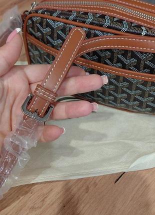 Сумка кросс-боди goyard/кроссбоды гоярд 4