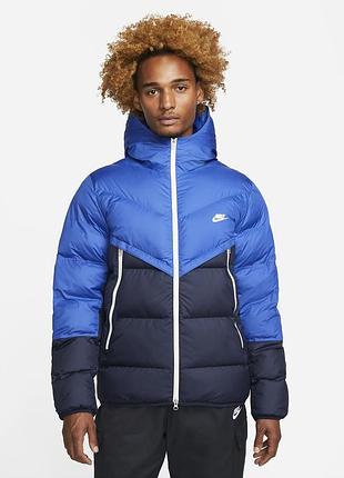 Оригинальн! сша! мужская куртка nike storm-fit windrunner primaloft dr9605-480 пуховик новое состояние