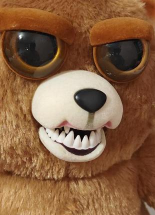 Fiesty pets brown grizzly bear plush 2015 sir growls a lot” cute angry интерактивная мягкая игрушка feisty pets  известная как бурый мишка «сэр рычун»