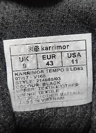 Кроссовки karrimor tempo 5 6