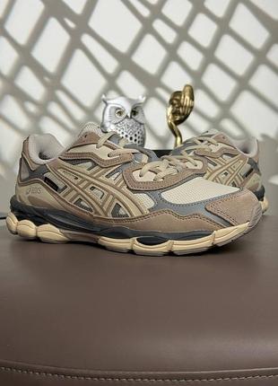 Термо кросівки asics gel-nyc gtx gore tex