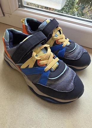Дитячі кросівки clarks feather pace 7
