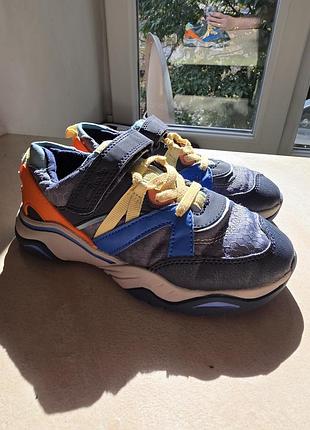 Дитячі кросівки clarks feather pace 10