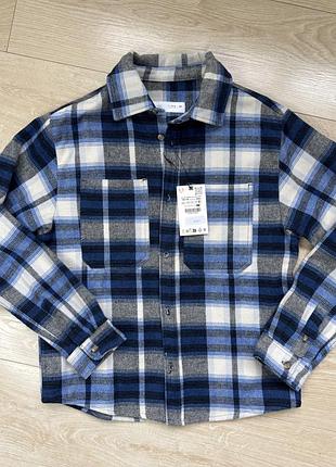 Утеплена сорочка zara, 13–14 років / 164 см