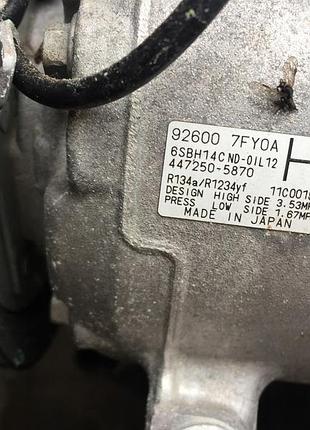 Компресор кондиціонера nissan x-trail t32 92600 7fy0a