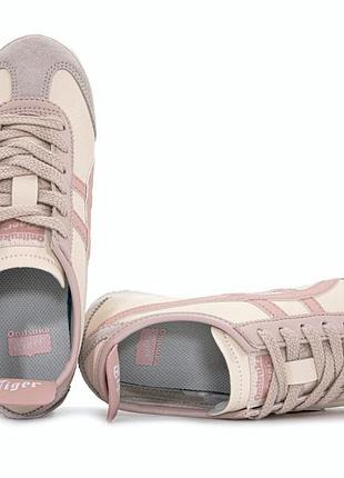 Onitsuka tiger beige pink 2