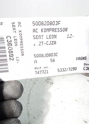 Компресор кондиціонера seat leon 5q0820803c 4