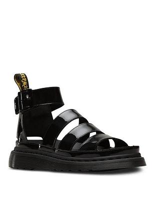 Стильні шкіряні сандалі босоніжки dr.martens clarissa іі